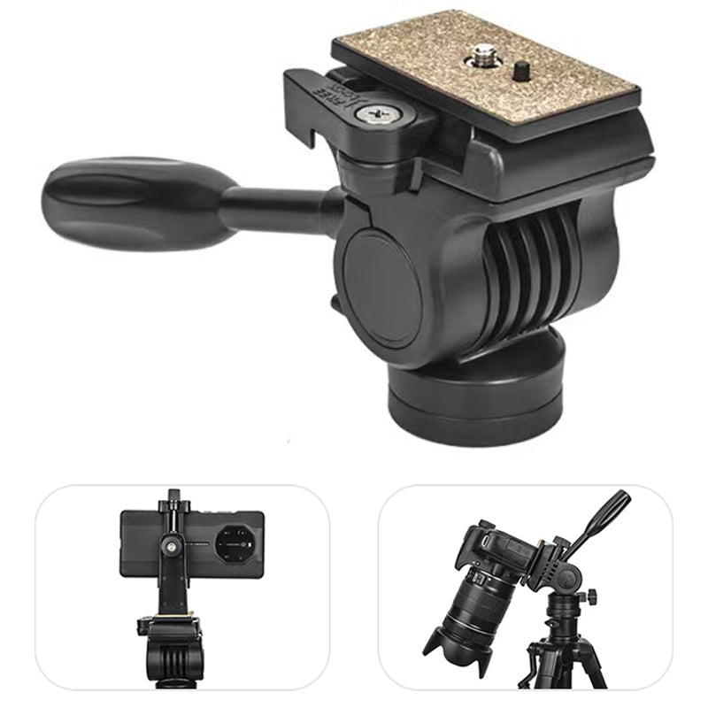 YUNTENG VCT-850 1/4 Screw Interface Camera Camcorder Hydraulic Gimbal Adapter YUNTENG VCT-850 1/4 Screw Interface Camera Camcorder Hydraulic Gimbal Adapter